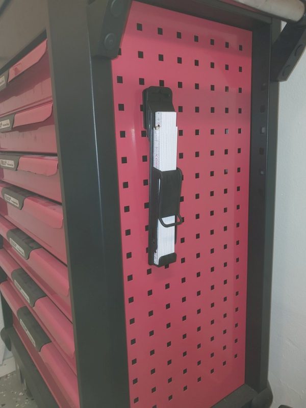 Hållare för tumstock Rosa inklusive Universalhållare med magnet - Bild 7